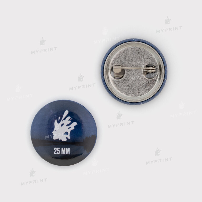 Заготовка для закатного значка 25 мм My Print mp25m (11835)  Заготовка для закатного значка 25 мм My Print mp25m (11835)