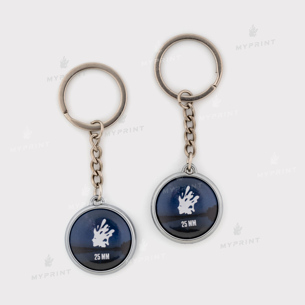 Blank for 25 mm double-sided button keychain My Print mk25ds (11879) - фото 1 Blank for 25 mm double-sided button keychain My Print mk25ds (11879) - фото 1 - Equipment and blanks for badges magnets key rings