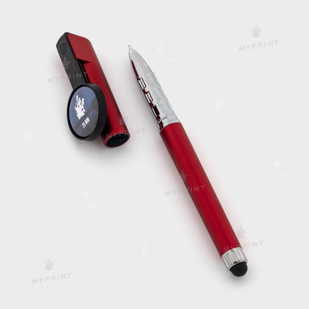 Заготовка для закатної ручки Style №2 червона 25 мм My Print pb25 (11937) - фото 1 Заготовка для закатної ручки Style №2 червона 25 мм My Print pb25 (11937) - фото 1 - Обладнання і заготовки для значків магнітів брелоків