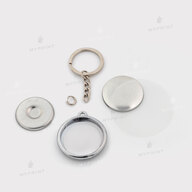 Заготовка для закатного брелока одностороннього 32 мм My Print mk32ss (11883) - фото 2 Заготовка для закатного брелока одностороннього 32 мм My Print mk32ss (11883) - фото 2 - Обладнання і заготовки для значків магнітів брелоків