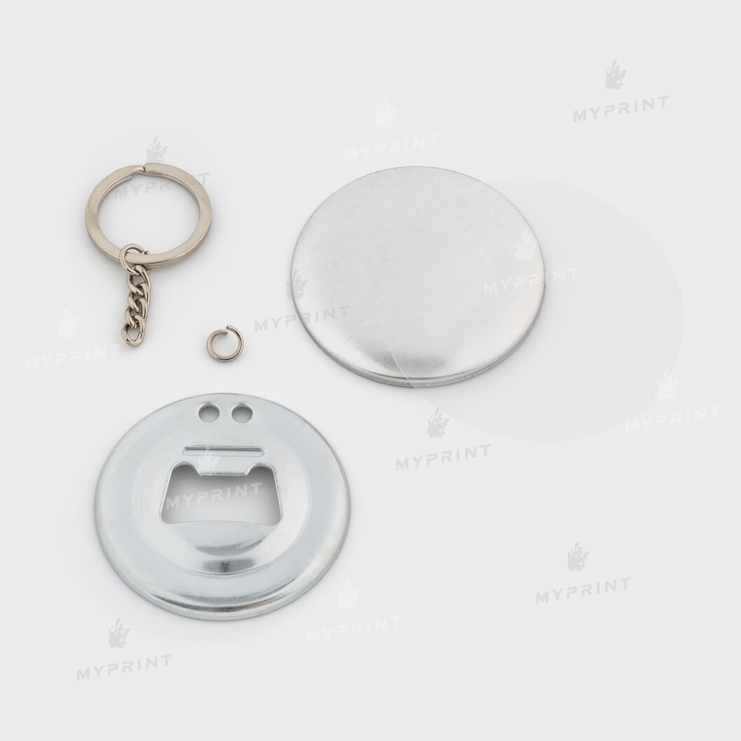 Заготовка для закатного брелока-відкривачки 56 мм My Print mk56bo (11886) - фото 2 Заготовка для закатного брелока-відкривачки 56 мм My Print mk56bo (11886) - фото 2 - Обладнання і заготовки для значків магнітів брелоків