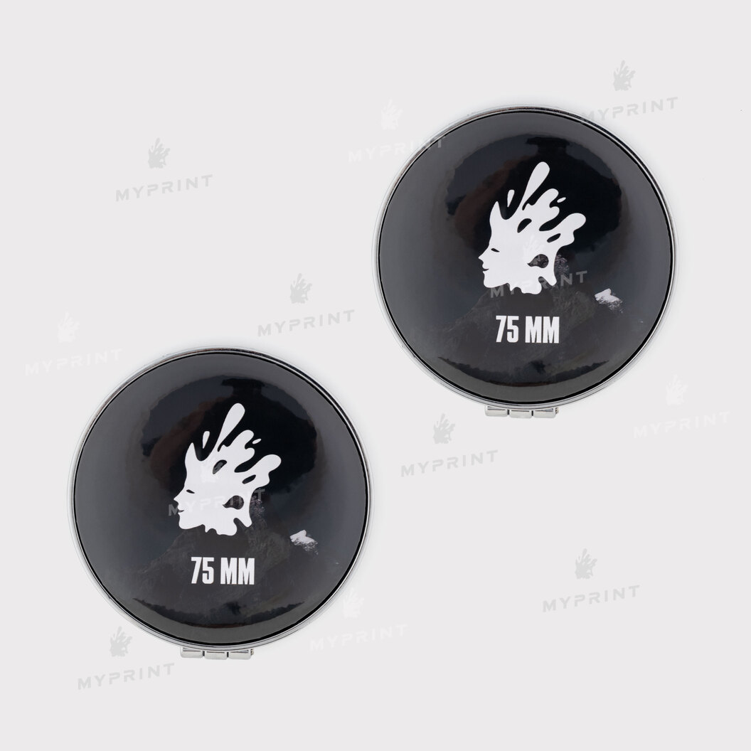 Заготовка для закатного дзеркала двостороннього 75 мм My Print mb75ds (11900) - фото 1 Заготовка для закатного дзеркала двостороннього 75 мм My Print mb75ds (11900) - фото 1 - Обладнання і заготовки для значків магнітів брелоків