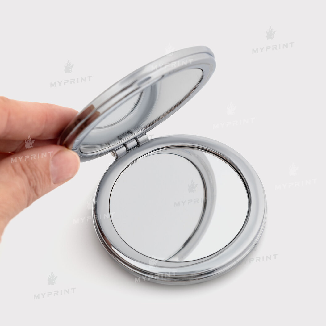 Заготовка для закатного дзеркала двостороннього 75 мм My Print mb75ds (11900) - фото 2 Заготовка для закатного дзеркала двостороннього 75 мм My Print mb75ds (11900) - фото 2 - Обладнання і заготовки для значків магнітів брелоків