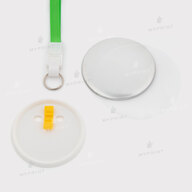 Заготовка для закатної медалі 75 мм з салатовою стрічкою My Print ptb75 (11917) - фото 2 Заготовка для закатної медалі 75 мм з салатовою стрічкою My Print ptb75 (11917) - фото 2 - Обладнання і заготовки для значків магнітів брелоків