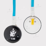 Заготовка для закатної медалі 75 мм з блакитною стрічкою My Print ptb75 (11919) - фото 1 Заготовка для закатної медалі 75 мм з блакитною стрічкою My Print ptb75 (11919) - фото 1 - Обладнання і заготовки для значків магнітів брелоків