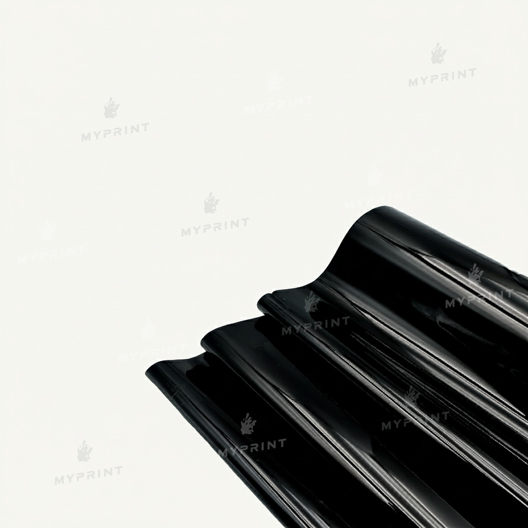 Фольга для ламинатора (тонерочувствительная) My Print Black Foil, рулон 0,32*10 м (11595) - фото 2 Фольга для ламинатора (тонерочувствительная) My Print Black Foil, рулон 0,32*10 м (11595) - фото 2 - Полиграфическое оборудование и материалы