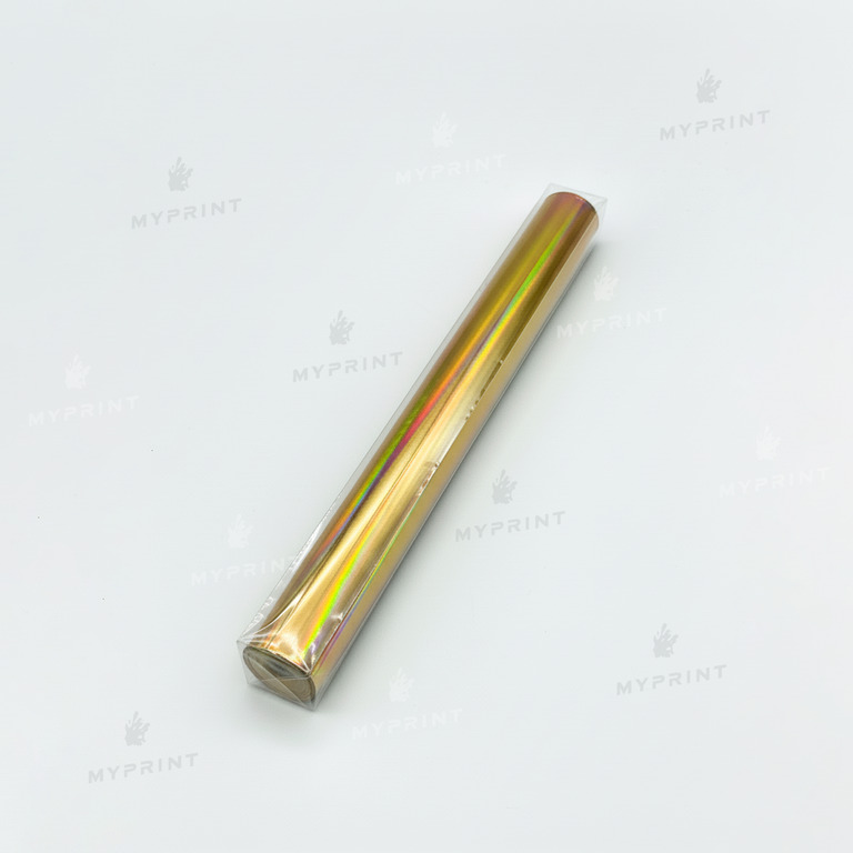 Foil for laminator (toner-sensitive) My Print Gold Holographic Foil, roll 0.32*30 m (11599)  Foil for laminator (toner-sensitive) My Print Gold Holographic Foil, roll 0.32*30 m (11599)