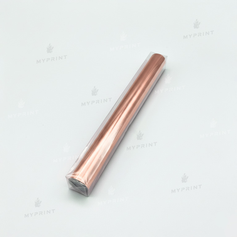 Foil for laminator (toner-sensitive) My Print Rose Gold Foil, roll 0.32*10 m (11592)  Foil for laminator (toner-sensitive) My Print Rose Gold Foil, roll 0.32*10 m (11592)