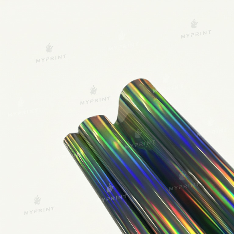 Foil for laminator (toner-sensitive) My Print Silver Holographic Foil, roll 0.32*30 m (11601)  Foil for laminator (toner-sensitive) My Print Silver Holographic Foil, roll 0.32*30 m (11601)