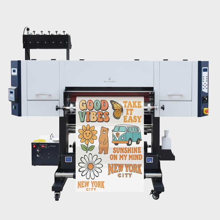 UV DTF printer My Print SC600 with 3 print heads Epson I1600, roll, 60 cm (10820)  UV DTF printer My Print SC600 with 3 print heads Epson I1600, roll, 60 cm (10820)