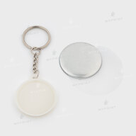 Заготовка для закатного брелока 37 мм (11424) - фото 2 Заготовка для закатного брелока 37 мм (11424) - фото 2 - Обладнання і заготовки для значків магнітів брелоків