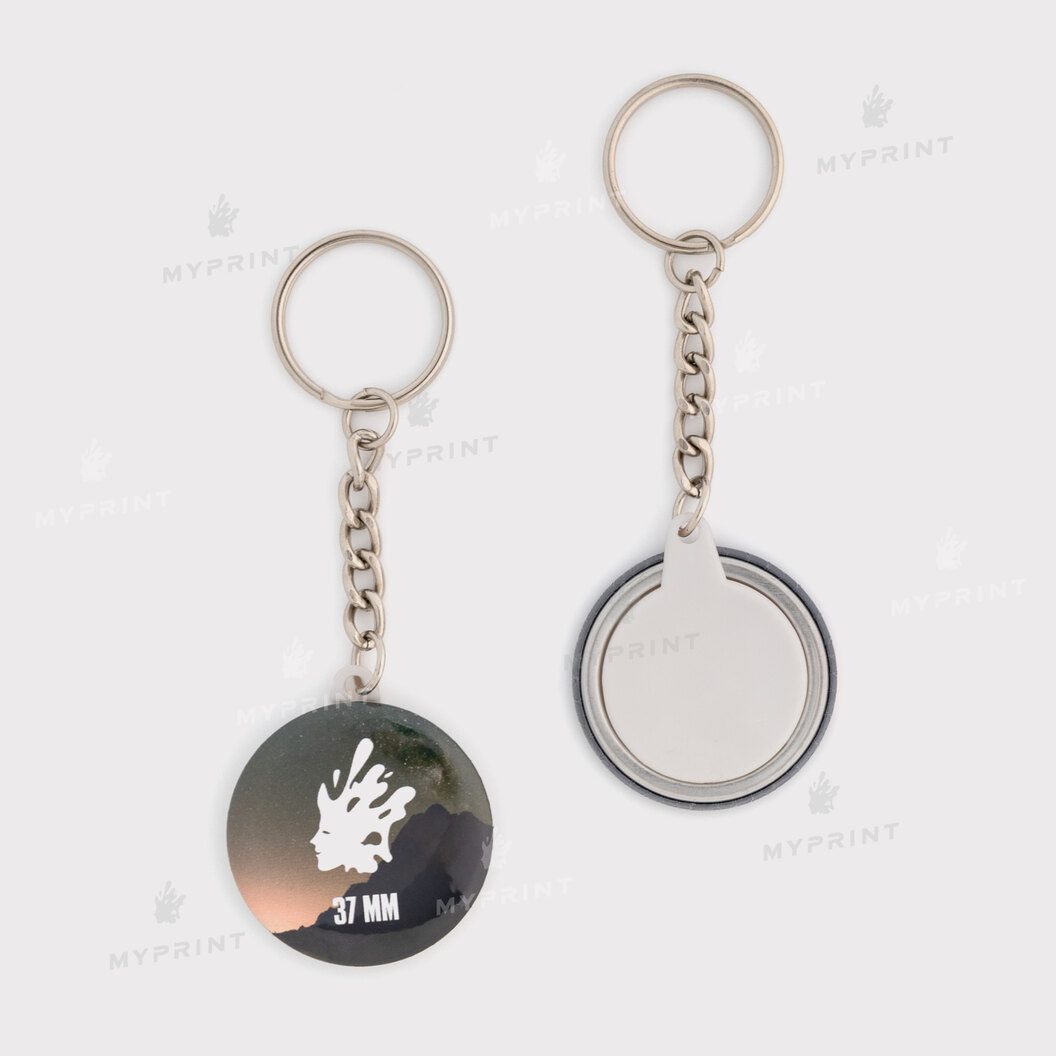 37mm Versa-Back Keychain (11426) - фото 1 37mm Versa-Back Keychain (11426) - фото 1 - Equipment and blanks for badges magnets key rings