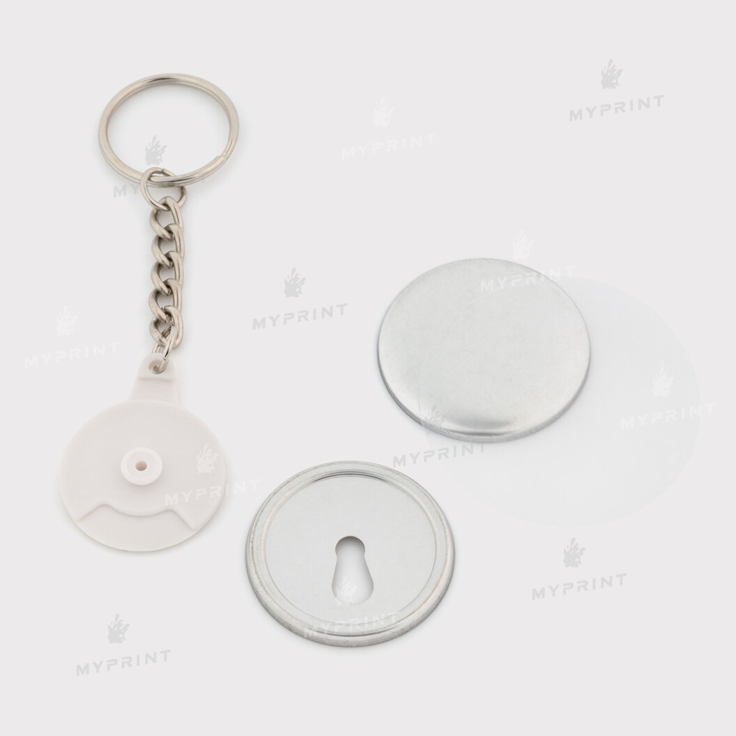 37mm Versa-Back Keychain (11426) - фото 2 37mm Versa-Back Keychain (11426) - фото 2 - Equipment and blanks for badges magnets key rings