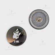 Заготовка для закатного значка метелика 37 мм (11427) - фото 1 Заготовка для закатного значка метелика 37 мм (11427) - фото 1 - Обладнання і заготовки для значків магнітів брелоків