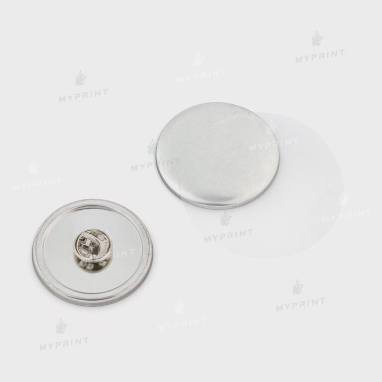 Заготовка для закатного значка метелика 37 мм (11427) 