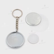 37mm Chrome Keychain- Single (11429) - фото 2 37mm Chrome Keychain- Single (11429) - фото 2 - Equipment and blanks for badges magnets key rings
