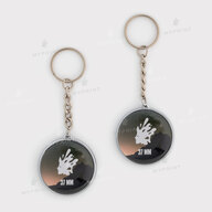 37mm Chrome Keychain- Double (11430) - фото 1 37mm Chrome Keychain- Double (11430) - фото 1 - Equipment and blanks for badges magnets key rings