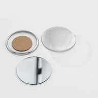 Заготовка для закатного дзеркала 58 мм (0219) - фото 2 Заготовка для закатного дзеркала 58 мм (0219) - фото 2 - Обладнання і заготовки для значків магнітів брелоків