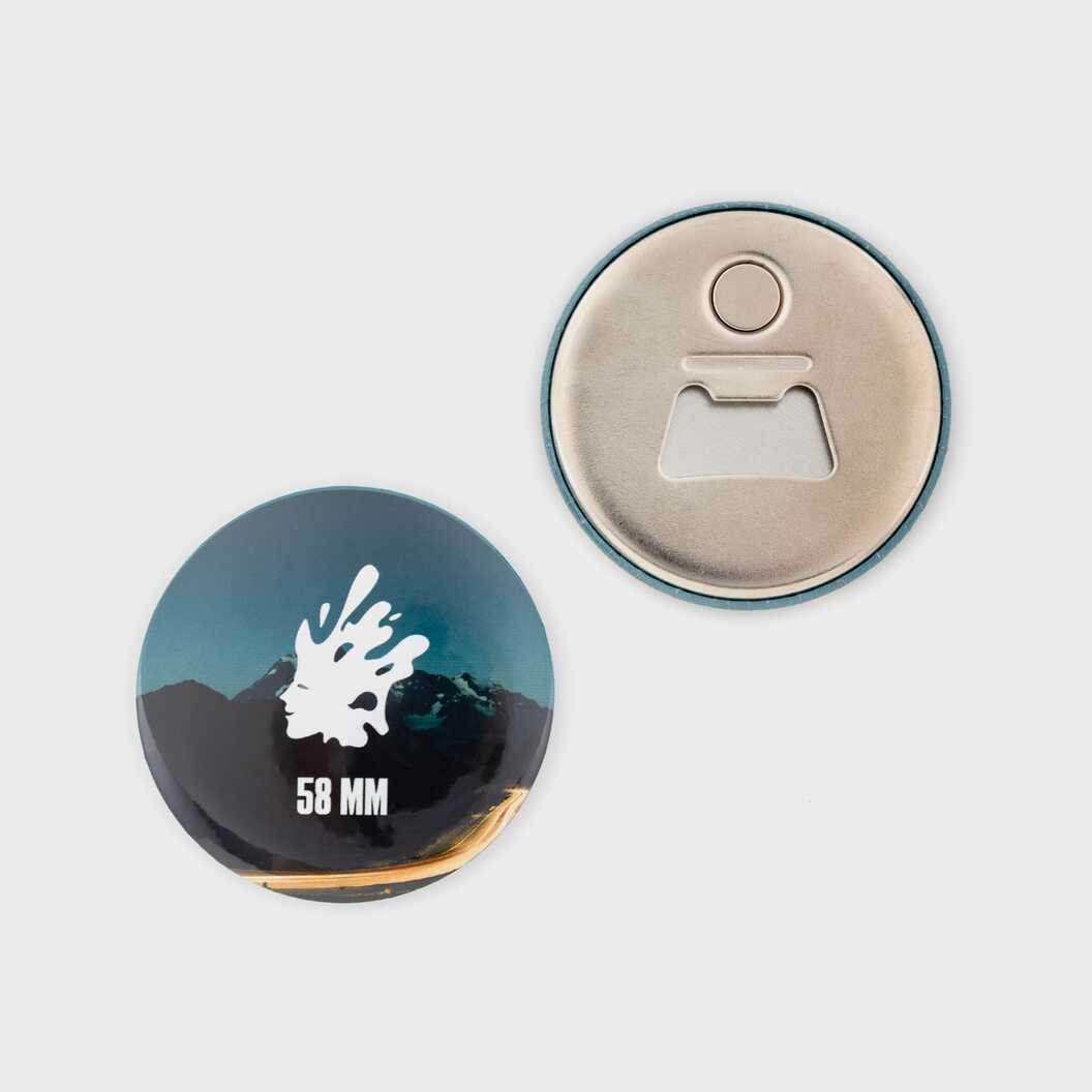 Blank for 58 mm collapsible opener magnet (2834) - фото 1 Blank for 58 mm collapsible opener magnet (2834) - фото 1 - Equipment and blanks for badges magnets key rings