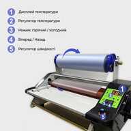 My Print HS30 UV DTF foil laminator, roll, 30 cm (12165) - фото 4 - Equipment for printing