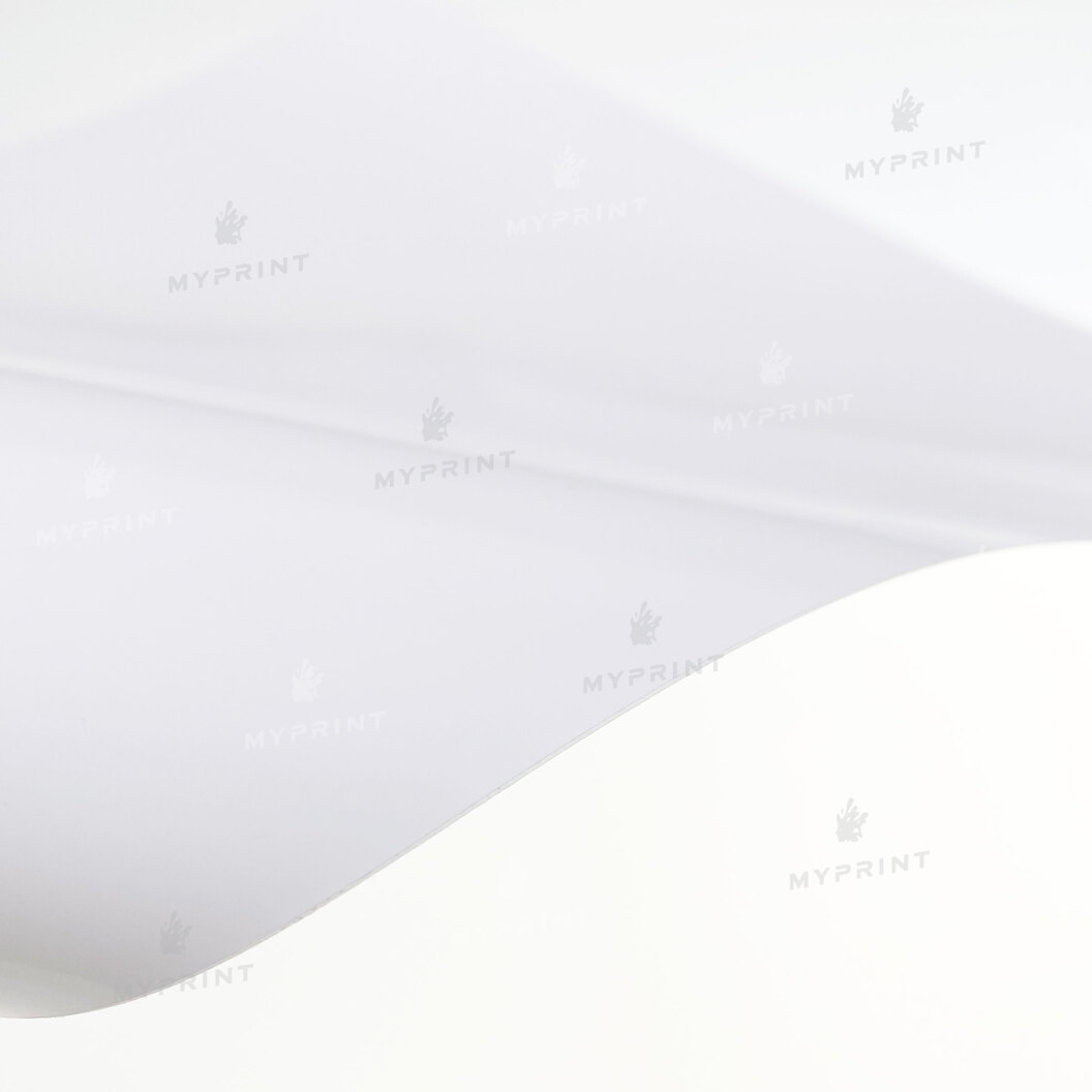 Самоклеюча плівка глянцева біла GL02 1 пог. м. (1*0,3 м) (8502) - фото 2 - Плотери і матеріали для порізки