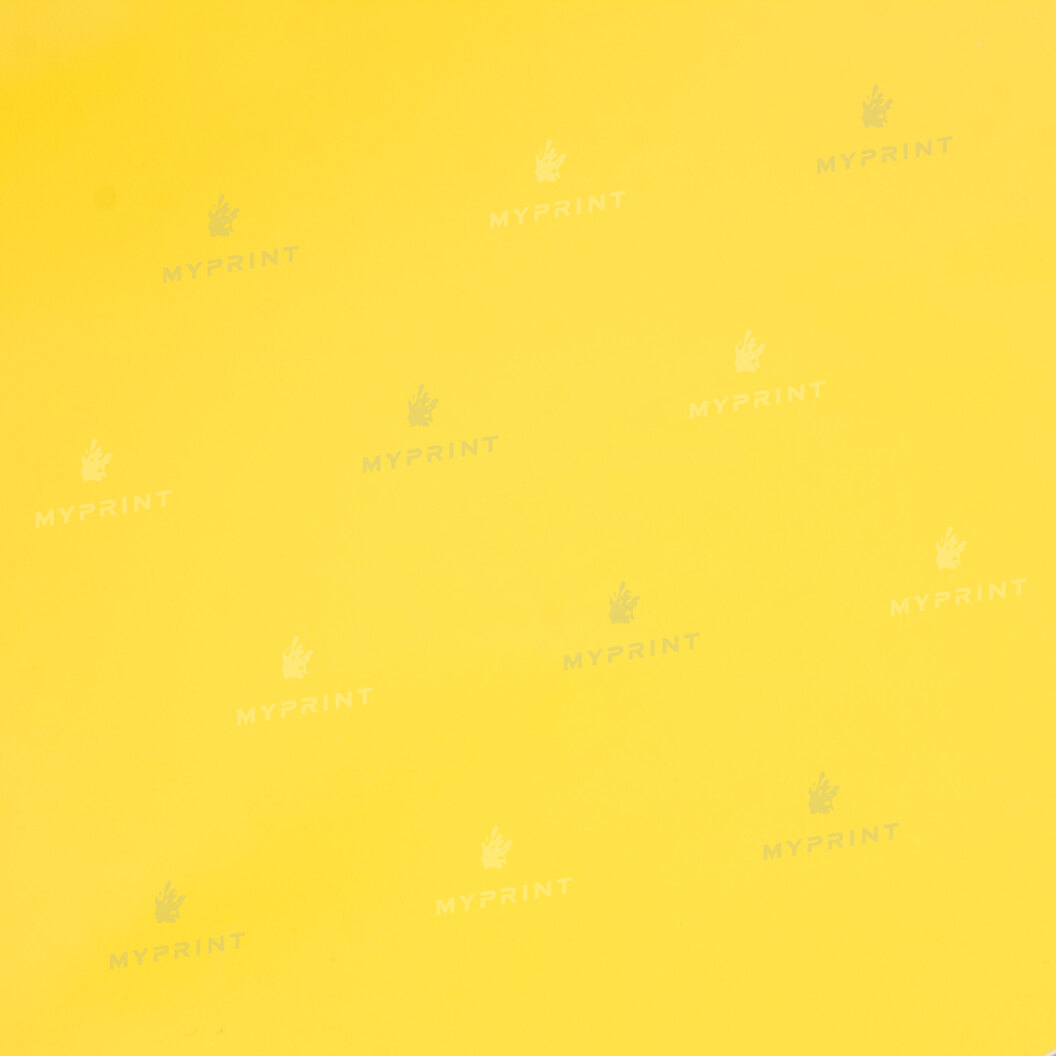 Самоклеюча плівка глянцева жовта GL19 1 пог. м. (1*0,3 м) (8505) - фото 1 - Плотери і матеріали для порізки