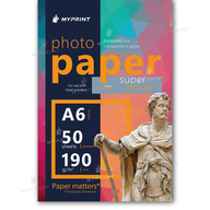 Фотопапір My Print суперглянцевий 190 г/м², 10*15 см, 50 аркушів (12327) - фото 1 Фотопапір My Print суперглянцевий 190 г/м², 10*15 см, 50 аркушів (12327) - фото 1 - Поліграфічне обладнання і матеріали
