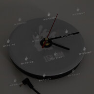 158mm LED Clock(w/ Adaptor) (11440) - фото 2 158mm LED Clock(w/ Adaptor) (11440) - фото 2 - Equipment and blanks for badges magnets key rings