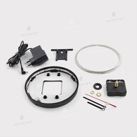 158mm LED Clock(w/ Adaptor) (11440) - фото 4 158mm LED Clock(w/ Adaptor) (11440) - фото 4 - Equipment and blanks for badges magnets key rings