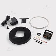 158mm LED Clock(w/ Adaptor) (11440) - фото 5 158mm LED Clock(w/ Adaptor) (11440) - фото 5 - Equipment and blanks for badges magnets key rings