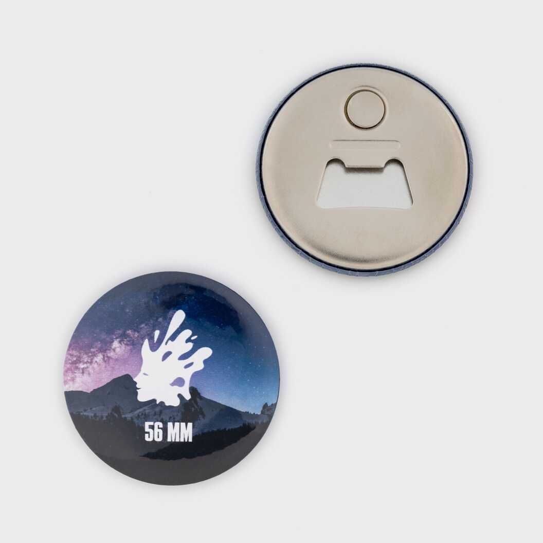 Заготовка для закатного магніту-відкривачки 56 мм (6992) - фото 1 Заготовка для закатного магніту-відкривачки 56 мм (6992) - фото 1 - Обладнання і заготовки для значків магнітів брелоків