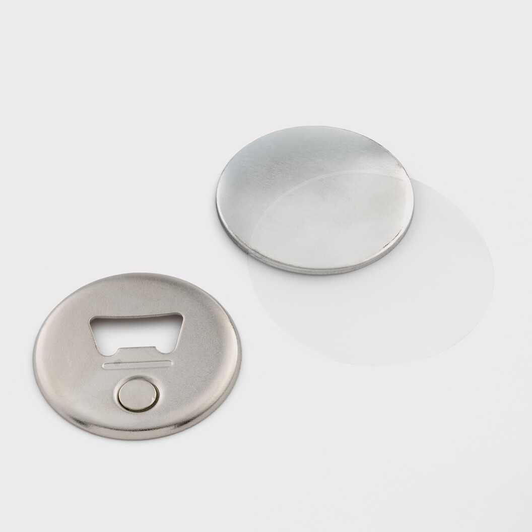 Заготовка для закатного магніту-відкривачки 56 мм (6992) - фото 2 Заготовка для закатного магніту-відкривачки 56 мм (6992) - фото 2 - Обладнання і заготовки для значків магнітів брелоків