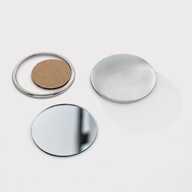 Заготовка для закатного дзеркала 56 мм (6993) - фото 2 Заготовка для закатного дзеркала 56 мм (6993) - фото 2 - Обладнання і заготовки для значків магнітів брелоків