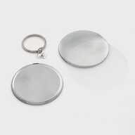 Заготовка для закатного брелока металевого 56 мм (6996) - фото 2 Заготовка для закатного брелока металевого 56 мм (6996) - фото 2 - Обладнання і заготовки для значків магнітів брелоків
