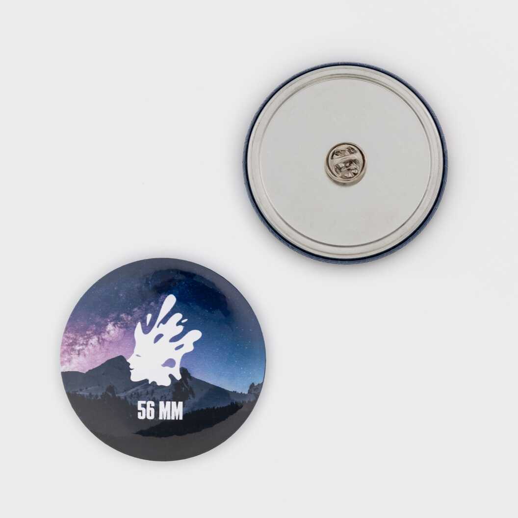 Заготовка для закатного значка метелика 56 мм (7002) - фото 1 Заготовка для закатного значка метелика 56 мм (7002) - фото 1 - Обладнання і заготовки для значків магнітів брелоків