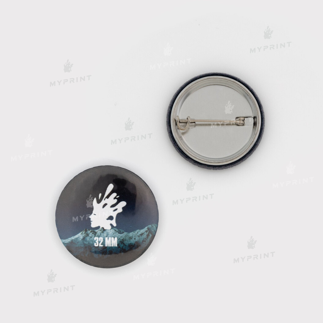 Blank for sunset badge 32 mm (0208) - фото 1 Blank for sunset badge 32 mm (0208) - фото 1 - Equipment and blanks for badges magnets key rings