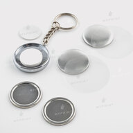 Заготовка для закатного брелока двостороннього 32 мм (6998) - фото 2 Заготовка для закатного брелока двостороннього 32 мм (6998) - фото 2 - Обладнання і заготовки для значків магнітів брелоків