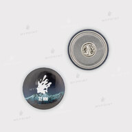 32 mm butterfly sunset badge blank (7000) - фото 1 32 mm butterfly sunset badge blank (7000) - фото 1 - Equipment and blanks for badges magnets key rings