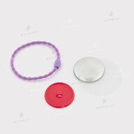 Blank for a 32 mm hair elastic (8877) - фото 2 Blank for a 32 mm hair elastic (8877) - фото 2 - Equipment and blanks for badges magnets key rings