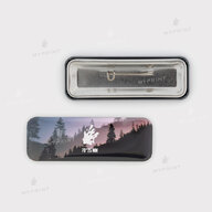 Заготовка для закатного значка 70*25 мм (10801) - фото 1 Заготовка для закатного значка 70*25 мм (10801) - фото 1 - Обладнання і заготовки для значків магнітів брелоків