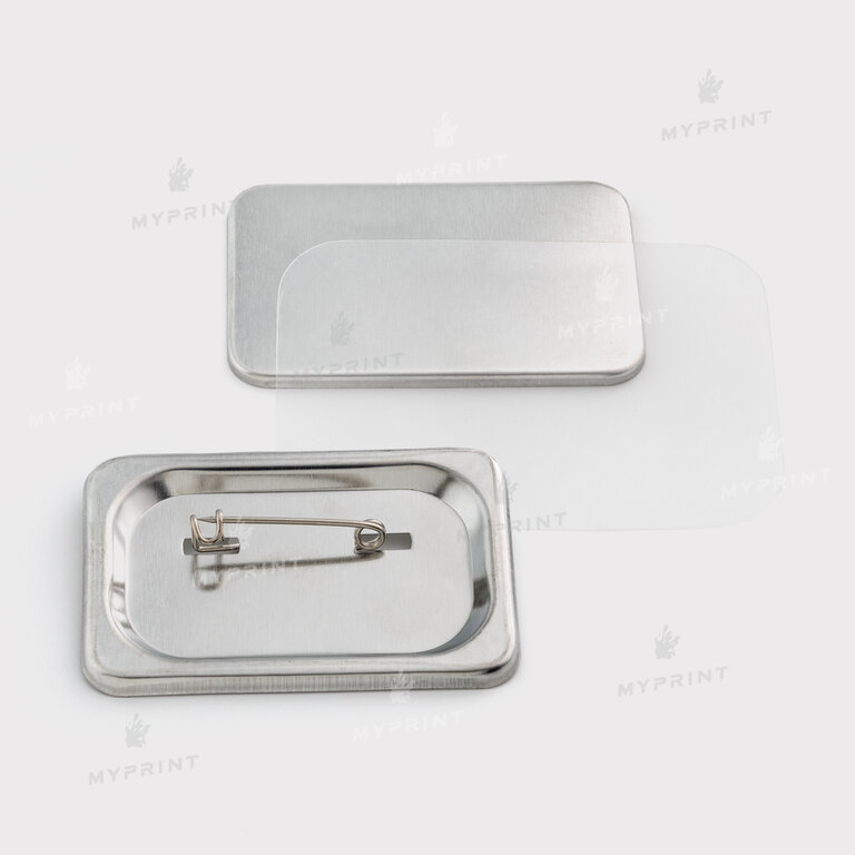 Заготовка для закатного значка 60*40 мм (6985) 