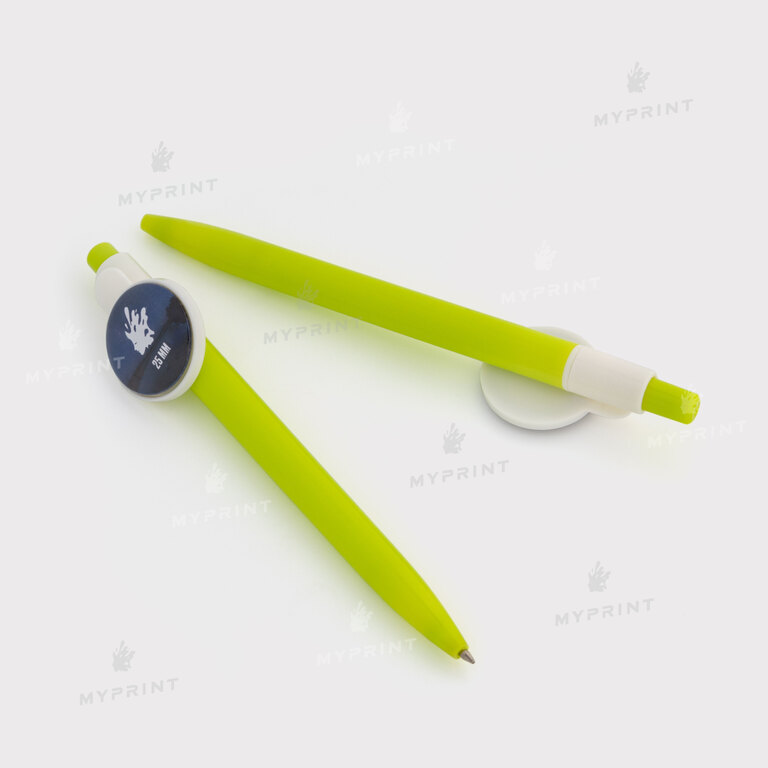 Заготовка для закатної ручки салатова 25 мм (7007) 