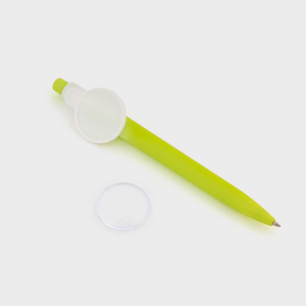 Заготовка для ручки самозбірна салатова 25 мм (7012) - фото 2 Заготовка для ручки самозбірна салатова 25 мм (7012) - фото 2 - Обладнання і заготовки для значків магнітів брелоків