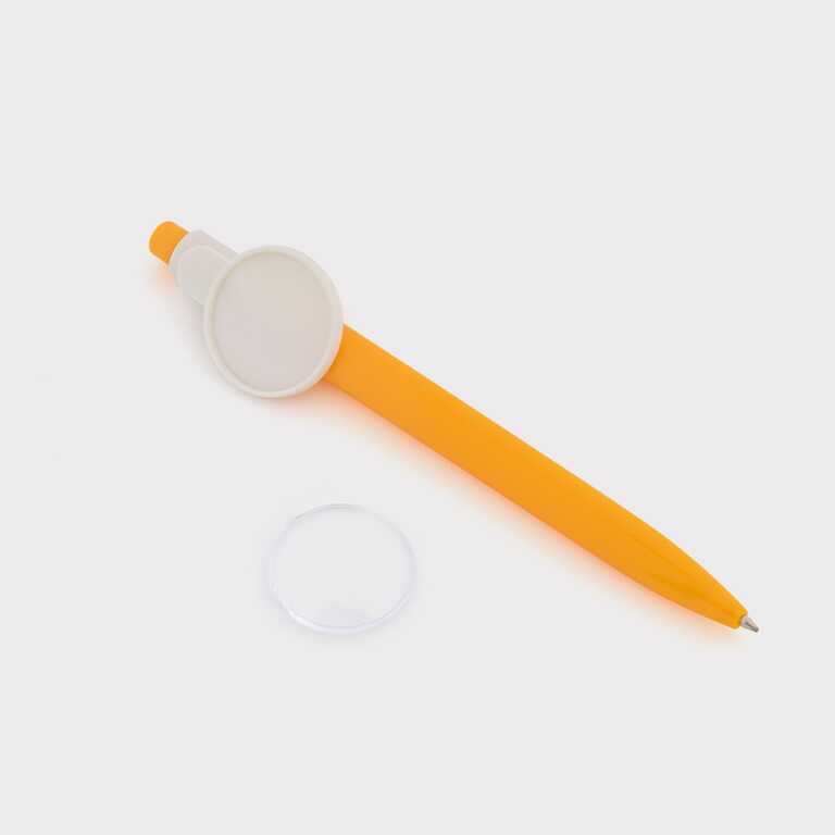 The blank for the pen is self-assembling, orange, 25 mm (7013)  The blank for the pen is self-assembling, orange, 25 mm (7013)