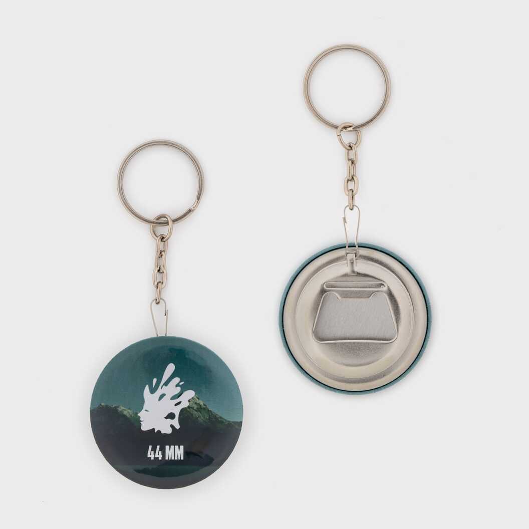 Заготовка для закатного брелока-відкривачки 44 мм (2833) - фото 1 Заготовка для закатного брелока-відкривачки 44 мм (2833) - фото 1 - Обладнання і заготовки для значків магнітів брелоків