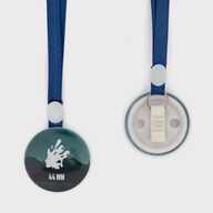 Заготовка для закатної медалі 44 мм з синьою стрічкою (6280) - фото 1 Заготовка для закатної медалі 44 мм з синьою стрічкою (6280) - фото 1 - Обладнання і заготовки для значків магнітів брелоків