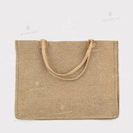 Сумка для сублимации (Tote bag) льняная бежевая 45*34*18,5 см (12356) - фото 3 Сумка для сублимации (Tote bag) льняная бежевая 45*34*18,5 см (12356) - фото 3 - Заготовки для сублимации