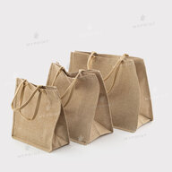 Сумка для сублимации (Tote bag) льняная бежевая 45*34*18,5 см (12356) - фото 6 Сумка для сублимации (Tote bag) льняная бежевая 45*34*18,5 см (12356) - фото 6 - Заготовки для сублимации