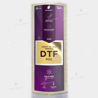 Фольга для DTF друку My Print Gold Foil, рулон 0,3*100 м (10426) - фото 1 - Витратні матеріали для друку