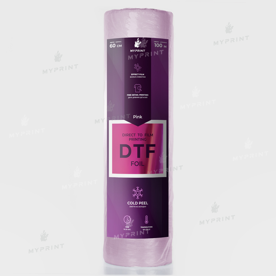 Фольга для DTF друку My Print Silver Foil, рулон 0,3*100 м (11581) - фото 1 - Витратні матеріали для друку